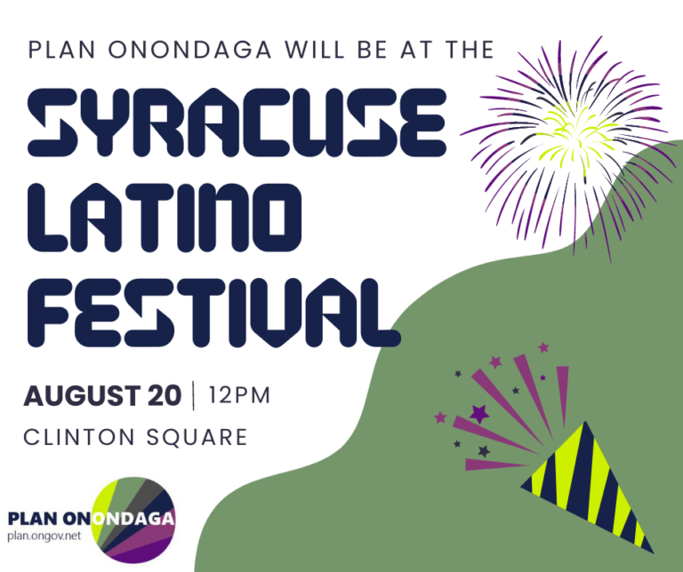 Plan Onondaga at the Syracuse Latino Festival! Plan ONondaga